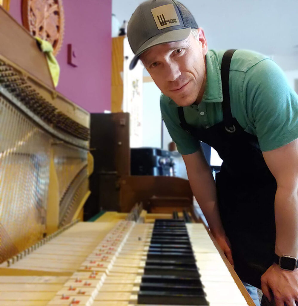 Nathan Moulton, piano tuner